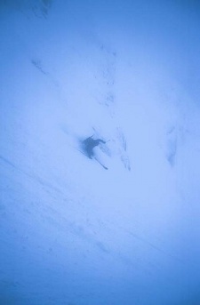 skiing powder