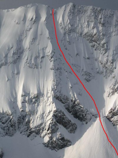 North Face of Spider Mountain, Scurlock photo