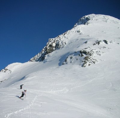 telemark skier