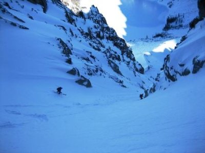 skiing