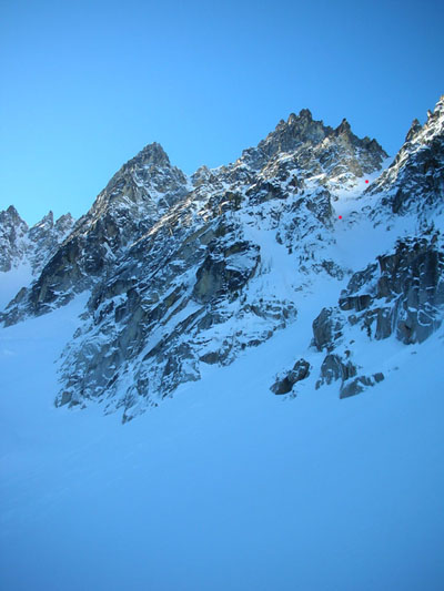 Colchuck Peak, North Buttress Couloir