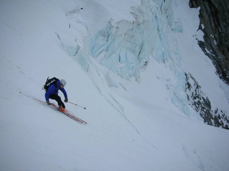 stuart ice cliff glacier
