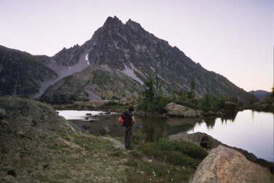 Mt Stuart from Ingalls Lake