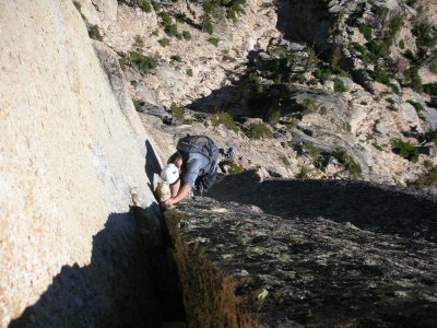 Tony leads the roof below the chimney