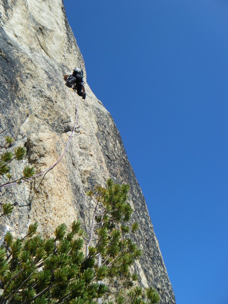 Here I am making a feeble attempt to free the first 5.11 bolt ladder. Rather than getting frustrated I just came to terms with my weakness and frenched the rest of the bolts around the crest.