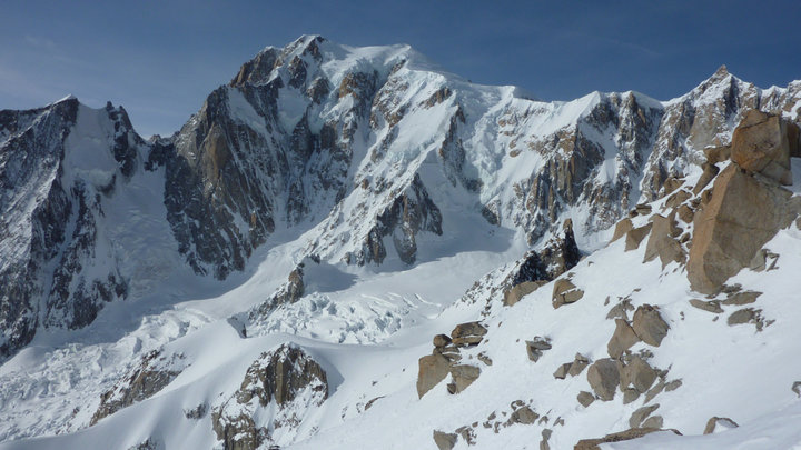 Illness around the South Face of Mont Blanc.